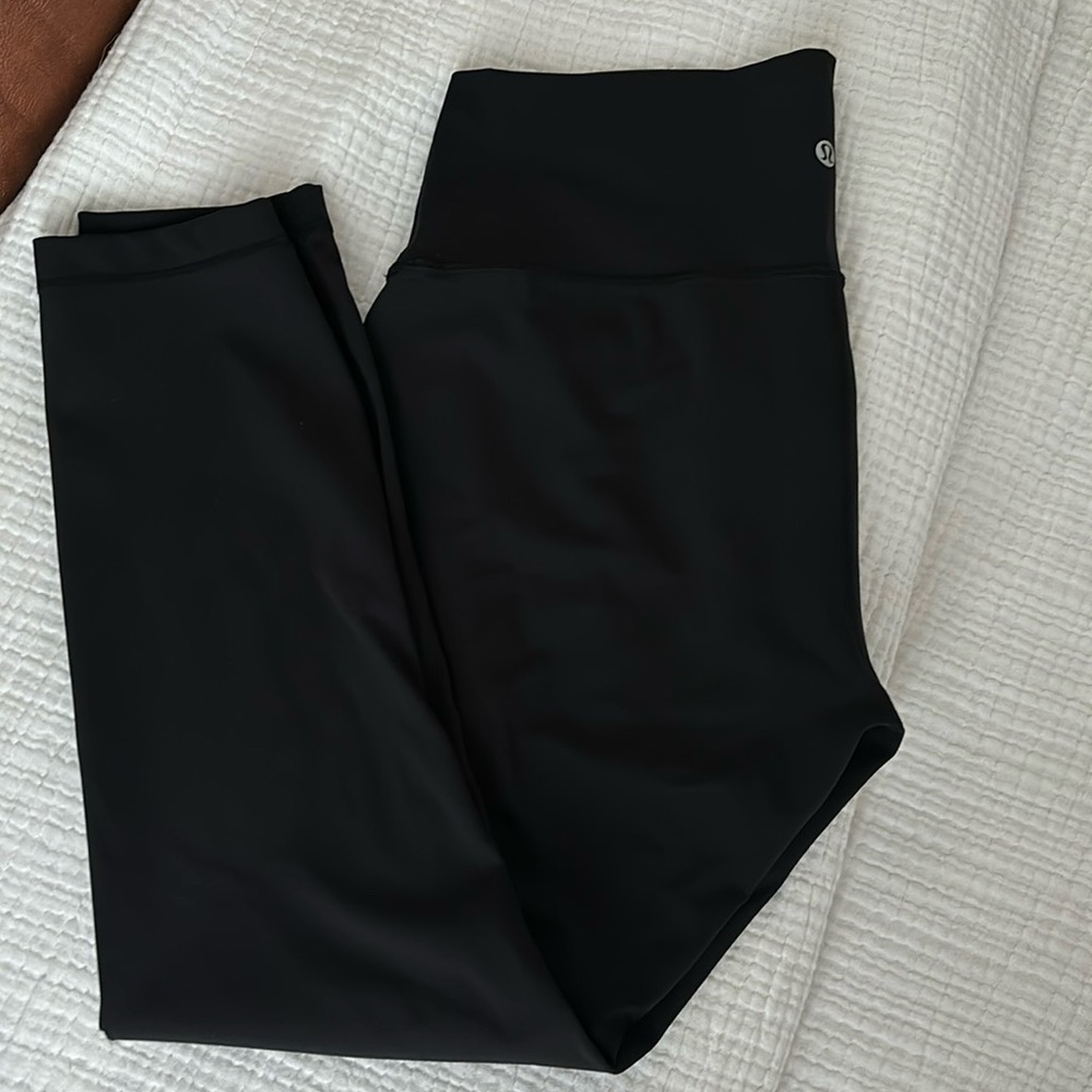 Black 25” align leggings